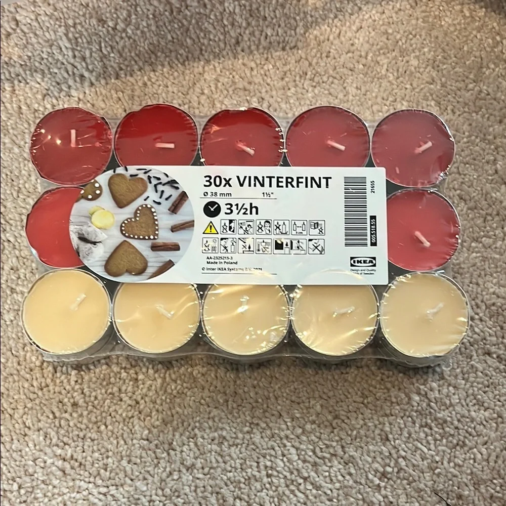 IKEA 30 tea candles